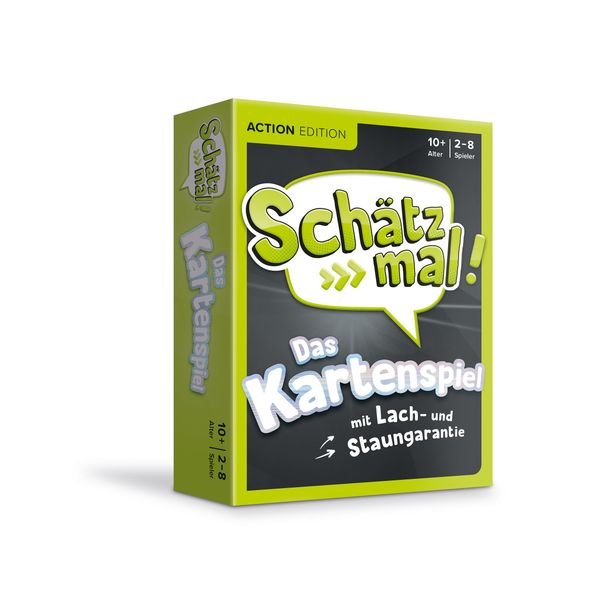 Schätz mal! Das Kartenspiel - Action Edition - Sabine Janatschek