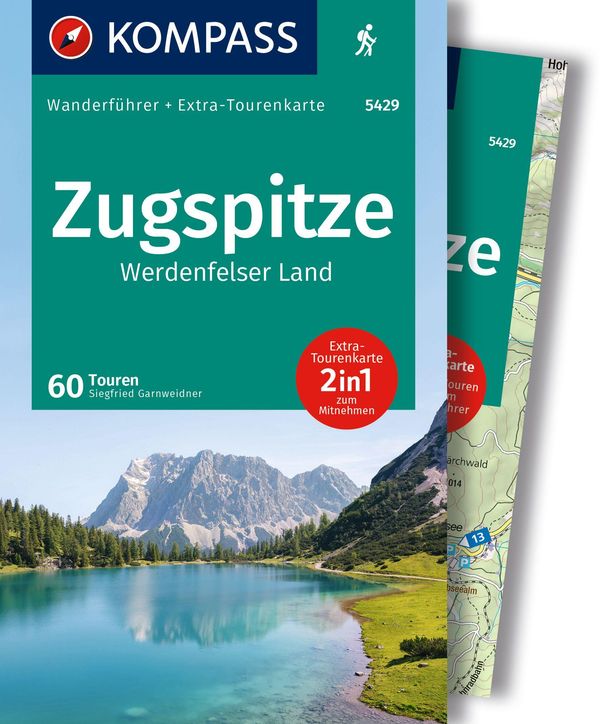 KOMPASS Wanderführer Zugspitze, Werdenfelser Land, 60 Touren mit Ex...