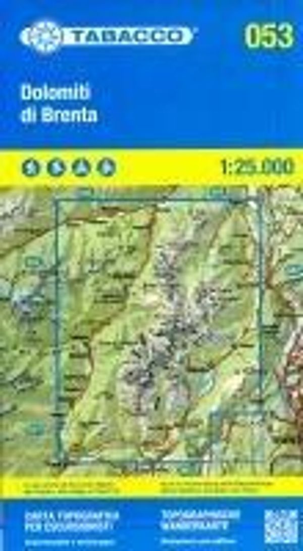 Tabacco Wandern Dolomiti Brenta 1:25000