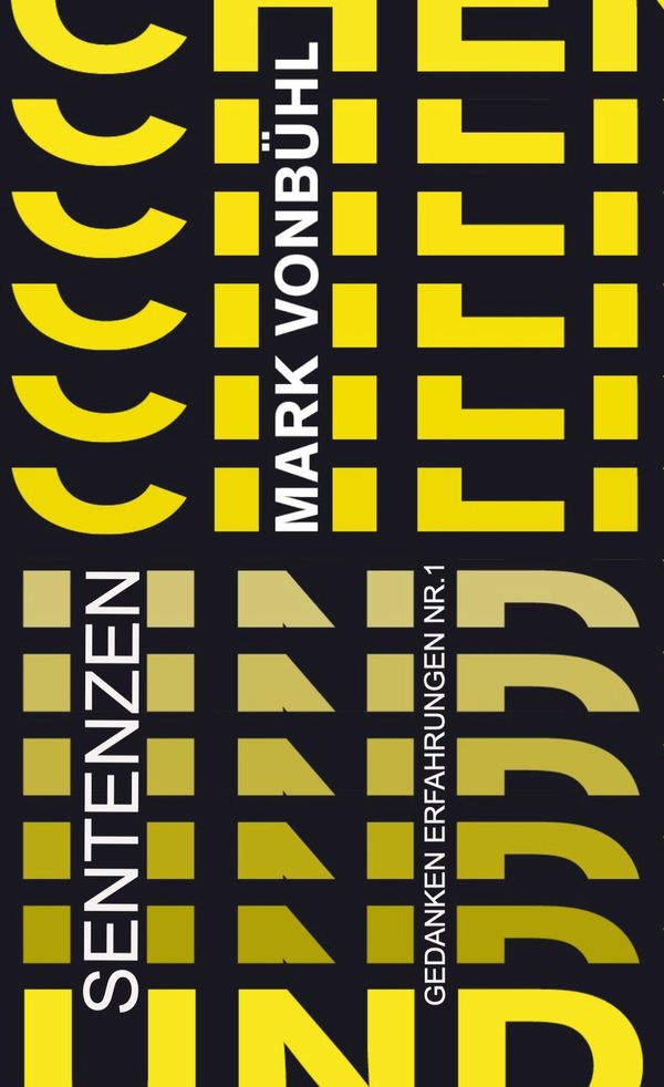 Sentenzen - Mark Vonbühl (Buch)