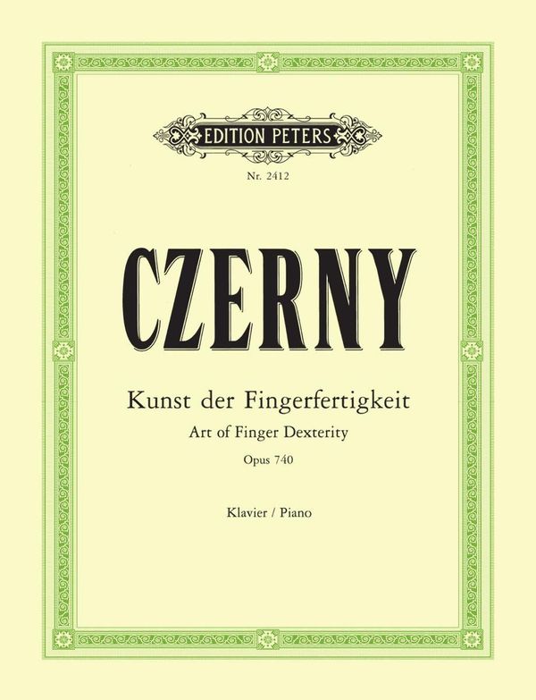 Die Kunst der Fingerfertigkeit op. 740 (699) (Buch)