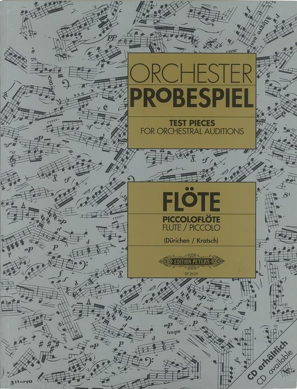 Orchesterprobespiel: Flöte / Piccoloflöte (Buch)