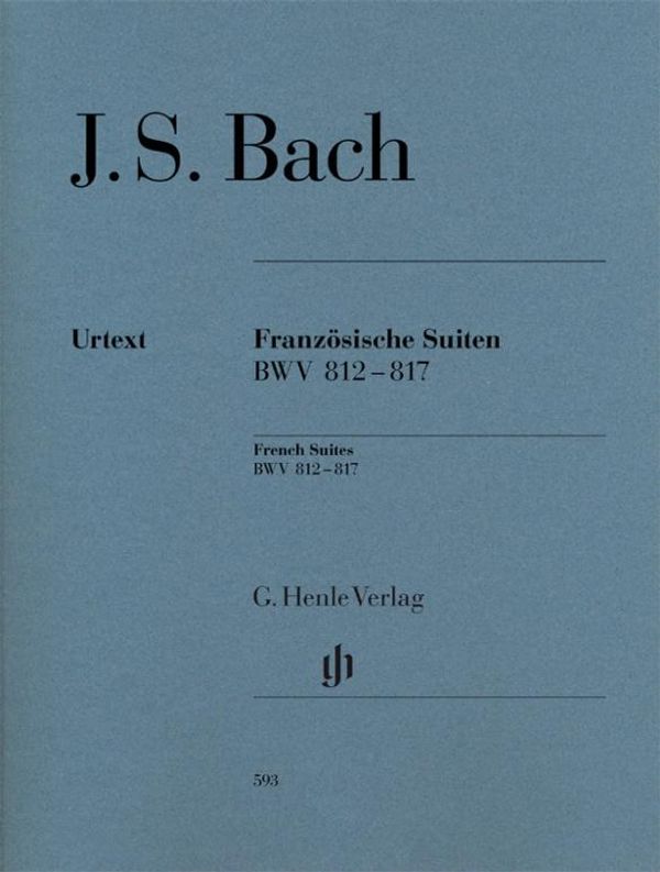 Französische Suiten BWV 812-817 br. (Buch)