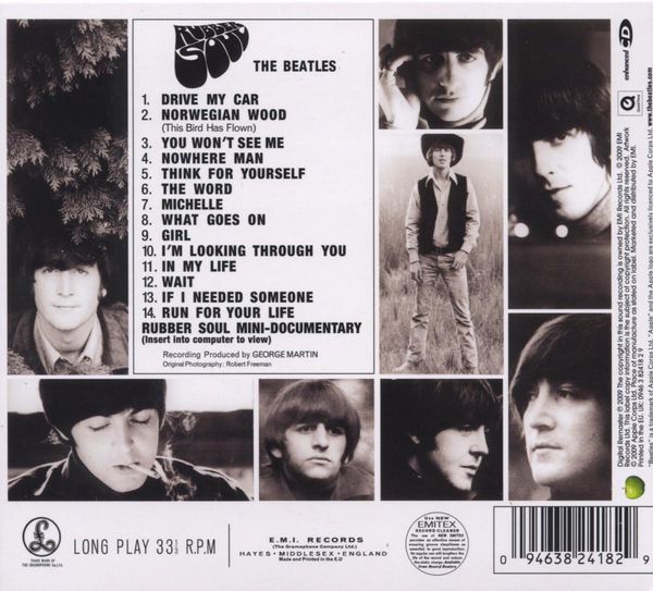 The Beatles Rubber Soul (Stereo Remaster) (Limited Deluxe Edition) (CD