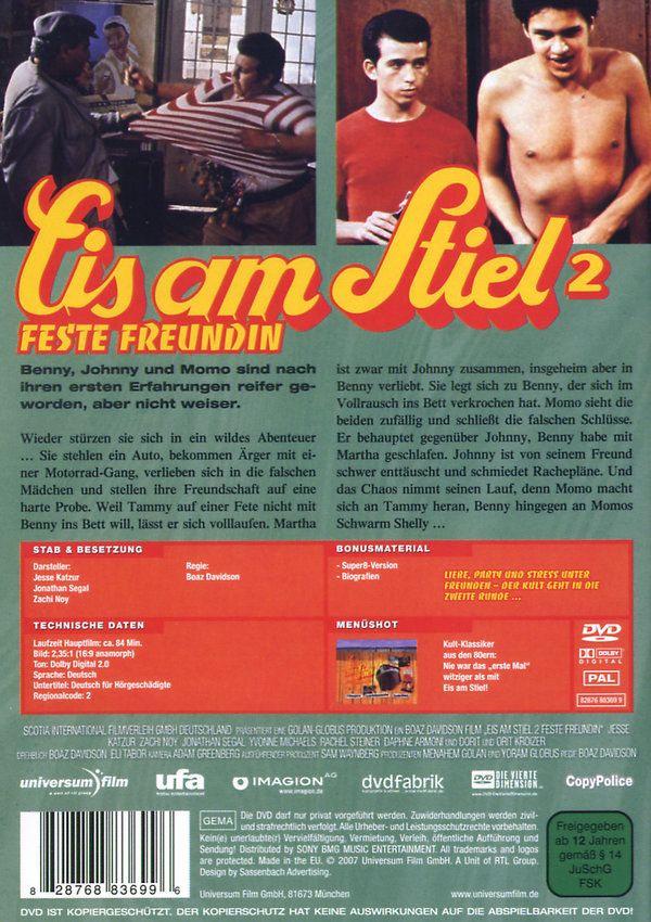 Eis am Stiel 2 Feste Freundin (DVD) WOM