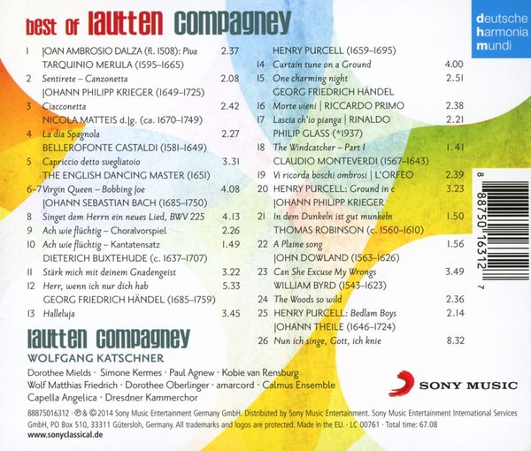 Lautten Compagney Best of (30 Jahre Lautten Compagney) (CD) WOM