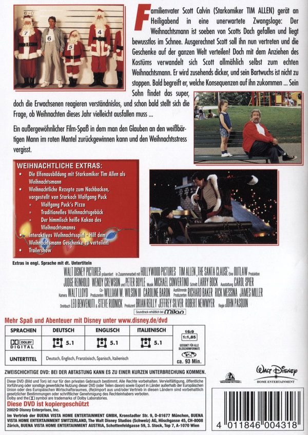 Santa Clause - Eine schöne Bescherung (DVD) – WOM
