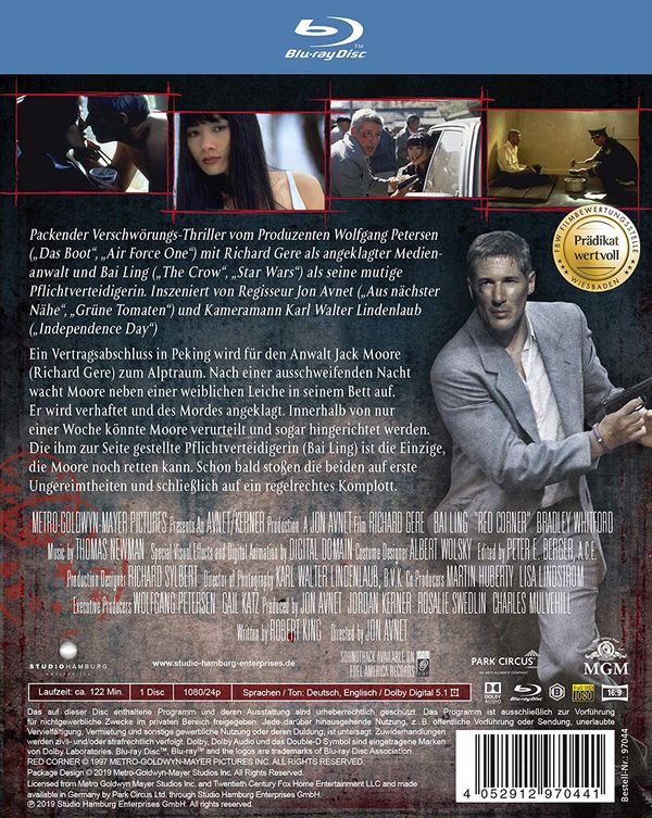 Red Corner (Bluray) WOM