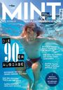 Titel: "MINT". Schlagzeile: "Die 90er Ausgabe". Unterwasserfoto einer Person in einem Pool.