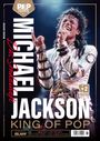 Michael Jackson "Das Sonderheft" in großen Lettern. Er singt leidenschaftlich, trägt einen glitzernden, militärischen Anzug.