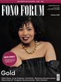 Titel: FONO FORUM. Oktober 2026. Oben: Das Beste aus Klassik - Jazz - Hifi. Frau mit schwarzen lockigen Haaren, goldene Kette.