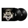 "CROWBAR" steht oben. Ein surreal verschlungenes Gesicht und zwei schwarze Schallplatten.