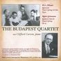 : Budapest Quartet, CD