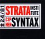 Strata Institute: Cipher Syntax, CD