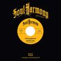 "Soul Harmony", "TAKE IT FROM ME", "BARBARA LONG", "Kent, A subsidiary of Kent Records UK". Schwarze und gelbe Illustration eines Vinyls.