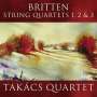 Benjamin Britten: Streichquartette Nr.1-3, CD