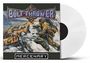 Oben: "Bolt Thrower" in Metallschrift. Unten: "Mercenary". Gemälde von Soldaten in einer Schneelandschaft. Schallplatte sichtbar.