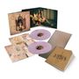 „LYRICS“, „JANE“. Ein Album-Set mit zwei lilafarbenen Schallplatten, einer Illustration und einem Booklet.