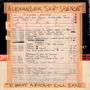 Alexander Skip Spence : I Want A Rock & Roll Band / I Got A Lot To Say / Mary Jane, SIN