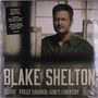 "Blake Shelton, Fully Loaded: God's Country" mit 12 Hits, inklusive "Came Here to Forget". Mann vor einem Fenster.