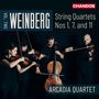 Mieczyslaw Weinberg: Streichquartette Vol.2 (Arcadia Quartet), CD