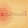 Text: "Jack DeJohnette Sound Travels".  
Hintergrund: Kreise und Wellen in warmen Gelb- und Orangetönen.