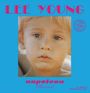 Text: LEE YOUNG, napoleon (Napolion), LIMITED COLOURED VINYL. Bild: Porträt eines nachdenklichen Kindes mit blonden Haaren.