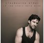 Text: "claybourne elder if the stars were mine". Ein nachdenklich blickender Mann in einem schwarzen Tanktop.