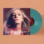 Aufschrift: "Sugar" und "Tift Merritt". Eine Frau mit langen Haaren schaut direkt nach vorne. Daneben eine blaue Vinyl-Schallplatte.