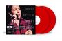 Text: "annie lennox live in central park." Rotes Doppel-Vinylalbum, Sängerin mit Mikrofon in der Hand.