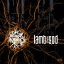 Text: "Lamb of God", "into oblivion". Illustration mit komplexem, drahtartigem Muster und zentraler Kugelstruktur.