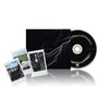 "Painstream" auf einem CD-Cover und der Disc. Drei Polaroid-Fotos, eins zeigt eine Landschaft.