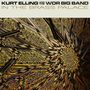 Text: "Kurt Elling and the WDR Big Band in The Brass Palace". Goldene, komplexe, sternförmige Muster.