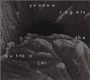 Texte: "yvonne rogers the button jar". Schwarz-weiß Foto von Felsen mit tiefen Schatten und Text darauf.