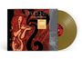 "Maroon 5 Songs About Jane" und limitierte Edition auf goldener Vinyl. Illustration einer Frau mit langen roten Haaren.