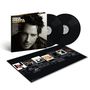 Text: "CHRIS CORNELL CARRY ON". 
Zwei schwarze Vinylplatten, Albumcover mit Porträt einer nachdenklichen Person.