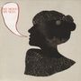 Text: "MY MOON MY MAN". Schwarze Silhouette einer Frau mit einer Sprechblase auf hellem Hintergrund.