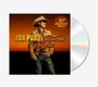 "Jon Pardi California Sunrise" und "10th Anniversary Edition". Ein Mann mit Cowboyhut vor einem Sonnenaufgang.