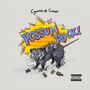 Text: "Cigarettes @ Sunset" und "POSSUM ROCK!". Illustration: Ein Opossum mit Müll und einem explodierenden Hintergrund.