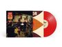 Schwarzes Cover mit Studiobild, rotes Vinyl rechts, Label in der Mitte.
