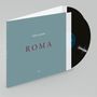 Auf grauem Cover steht "Keith Jarrett ROMA ECM". Eine schwarze Vinylplatte ist zu sehen.