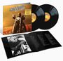 Text: "Bob Seger Face the Promise Expanded Edition", "20th Anniversary 2LP Expanded Edition". Zwei schwarze Vinyl-Schallplatten, ein geöffnetes Booklet mit Songtexten, ein Cover mit einem Motorradfahrer auf einer Straße.