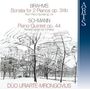 Johannes Brahms: Sonate f.2 Klaviere op.34, CD