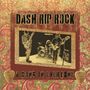 "DASH RIP ROCK" und "A SONG IN EVERYONE" in großen Buchstaben, umrahmt von glitzerndem Muster, mit einer Band, die auftritt.