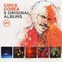 Chick Corea: 5 Original Albums (60 Jahre Verve), CD,CD,CD,CD,CD