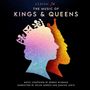 "The Music of Kings & Queens" von Classic FM wird mit Glitzer-Silhouetten von König und Königin beworben.