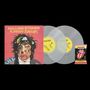 "ROLLING STONES FOREIGN TONGUES" und "The Rolling Stones Trading Cards" erscheinen über einer Illustration eines Gesichts.