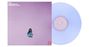 Oben links: "LOVE JOHN LENNON MEDITATION MIXES". Illustration: Frau in Blau auf rosa Hintergrund, daneben ein Stern.