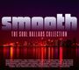 "Smooth - The Soul Ballads Collection" auf lila Hintergrund, darüber Skyline mit beleuchteter Spiegelung im Wasser.