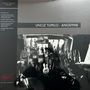 "Uncle Tupelo - Anodyne"; 180-Gramm Vinyl, Limited Edition. Schwarz-weißes Foto mit Gitarren in einem Raum.